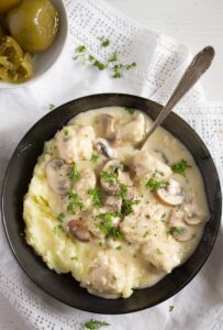 Chicken Meatballs in Creamy Sauce - Where Is My Spoon