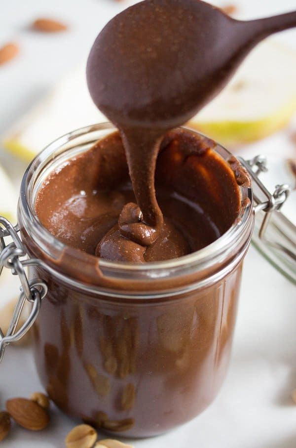 homemade chocolate nut spread