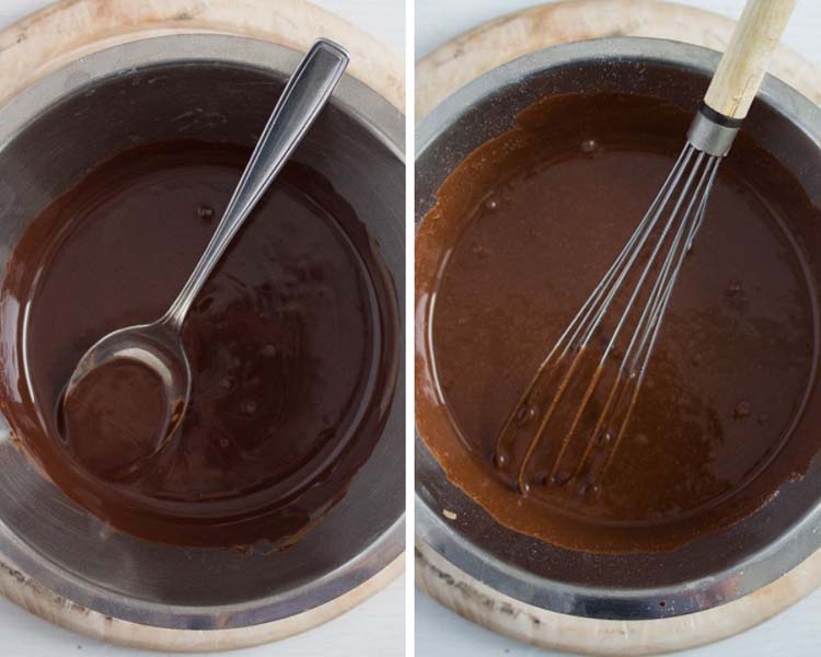 stepp by step homemade chocolate spread