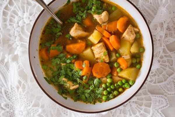 healthy chicken soup