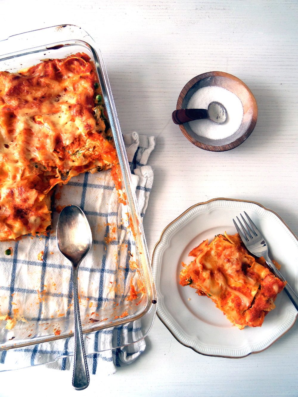 ricotta lasagna roasted vegetables