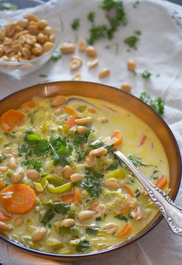 African Milk Peanut Soup (Vegan Recipe) Where Is My Spoon