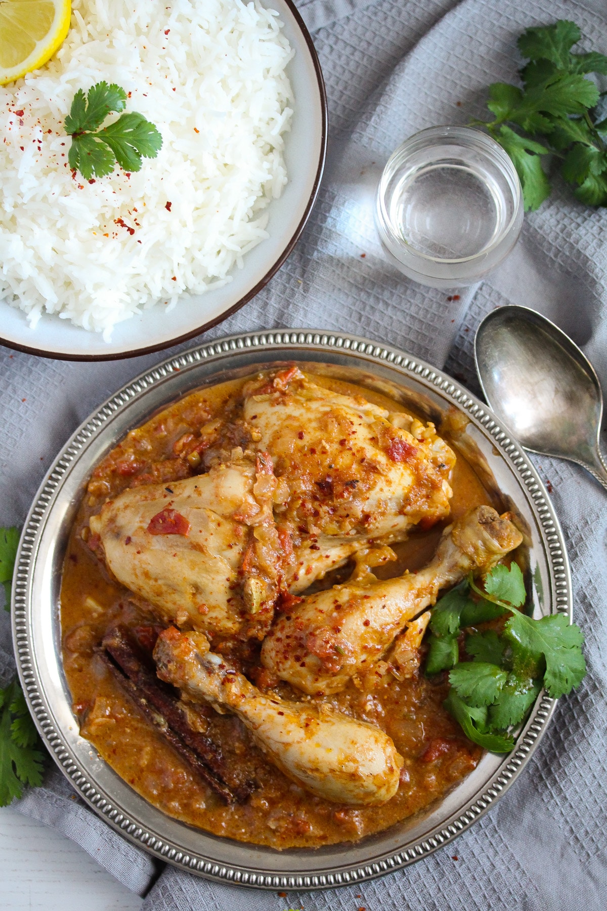 chicken balti with curry sauce