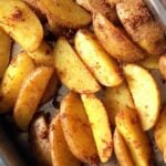 roasted potatoes with sweet chili dip