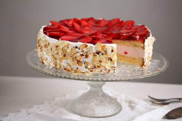 strawberry cheesecake no bake