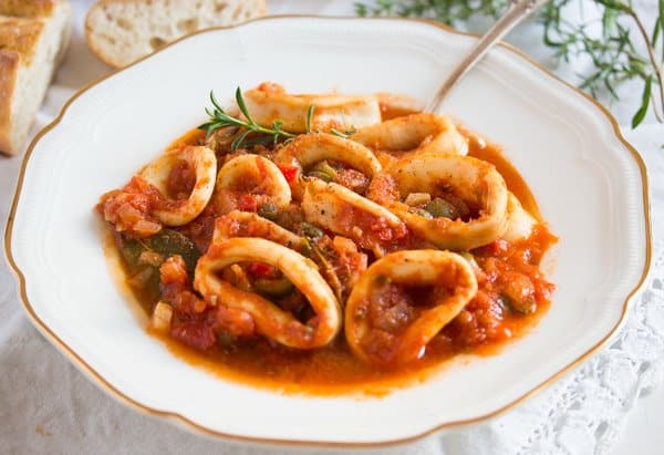 seafood stew with calamari recipe