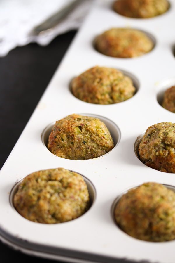 Baked Broccoli And Cauliflower Balls With Cheese