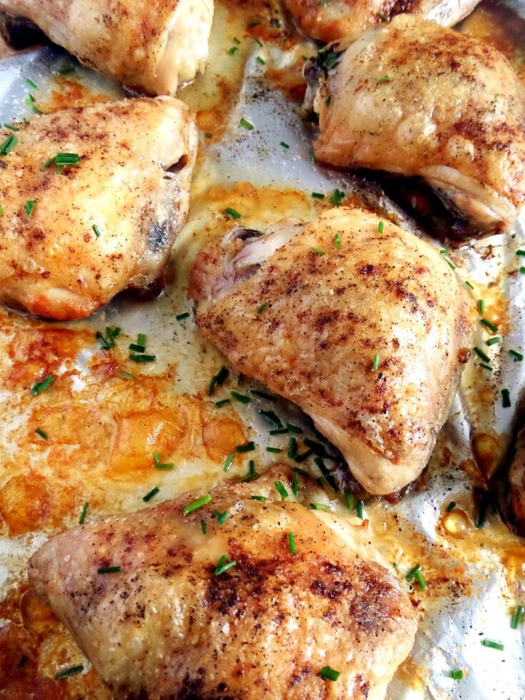 oven-baked-chicken-thighs-pantry-goods