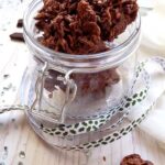 chocolate cornflake cakes in a jar