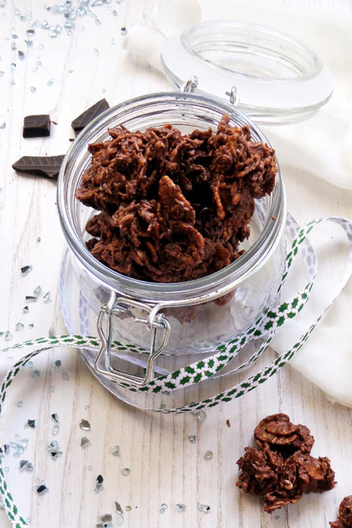 Choco Crossies – German Chocolate Cornflake Cookies - Where Is My Spoon