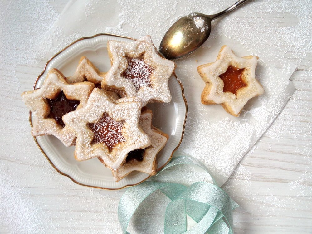 Spitzbuben Cookies