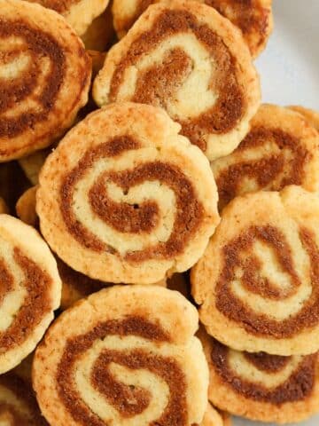 german walnut marzipan cookies close up.