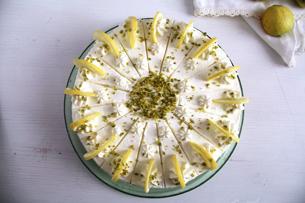 Lemon Buttermilk Torte