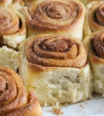 fluffy sweet rolls with cinnamon