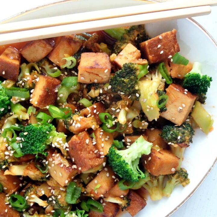 broccoli tofu stir fry