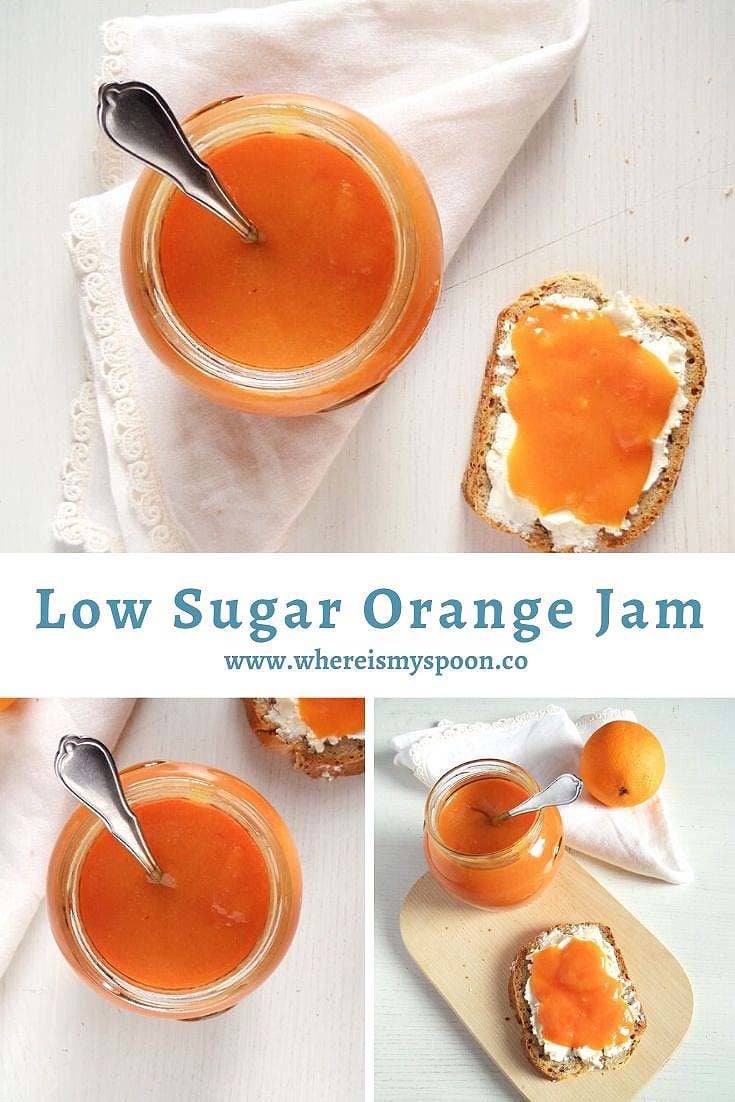 Orange Jam Low Sugar Jam