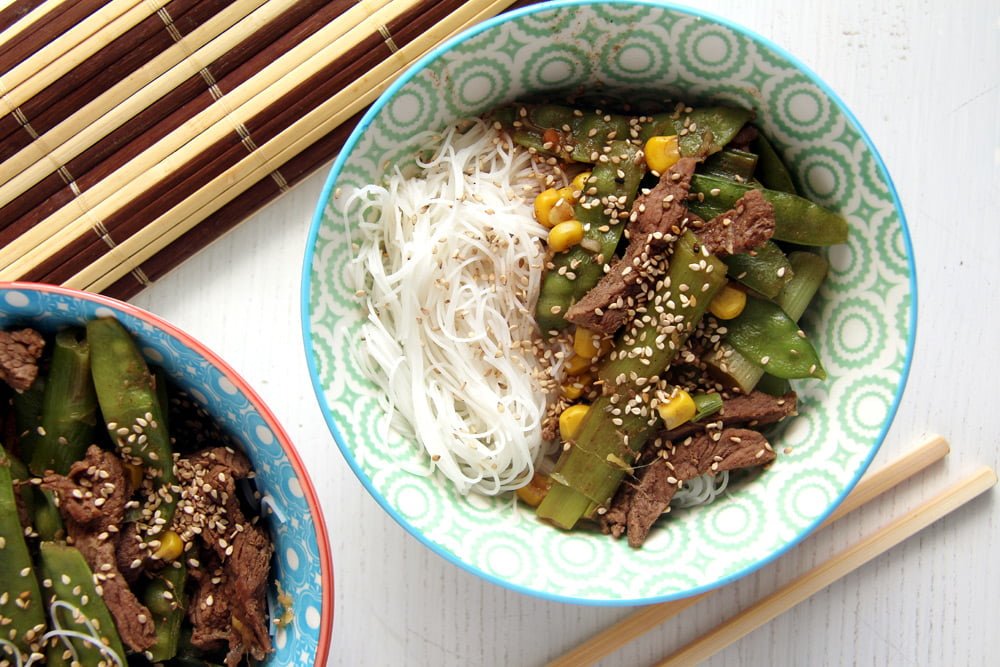 Aromatic Beef with Green Onions