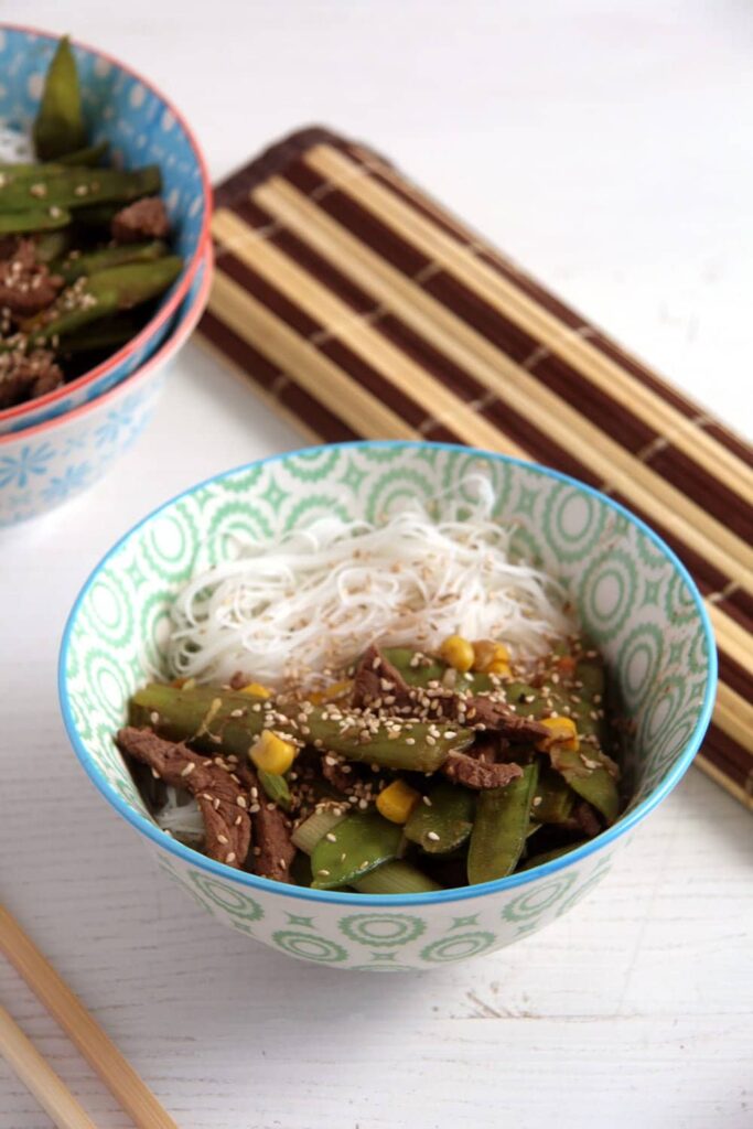 Aromatic Beef with Green Onions