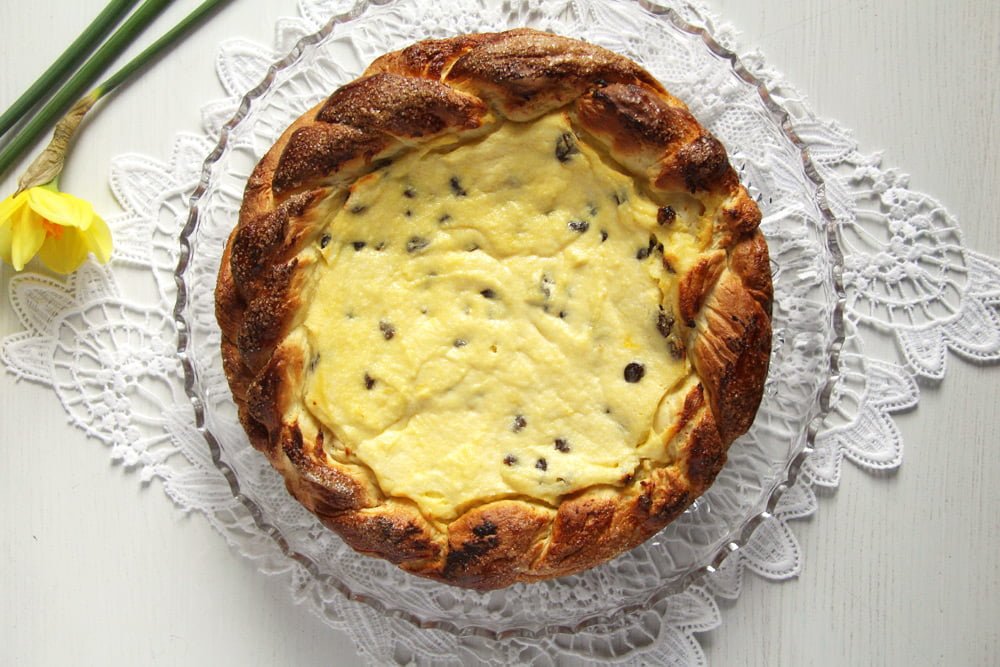 Easy Romanian Traditional Easter Cheesecake- The Bossy Kitchen