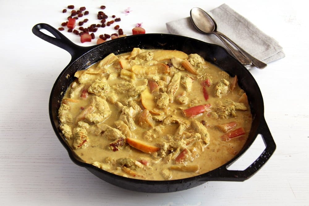 Rhubarb Chicken Curry