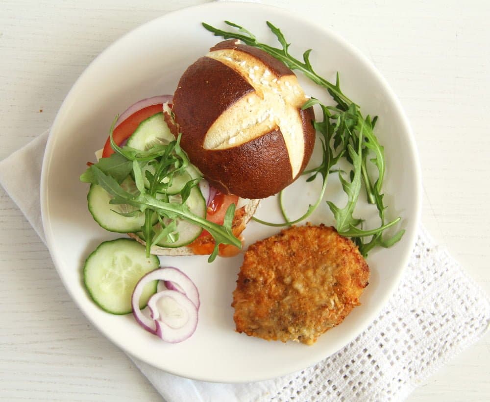 Oven Baked Schnitzel and Schnitzel Burgers