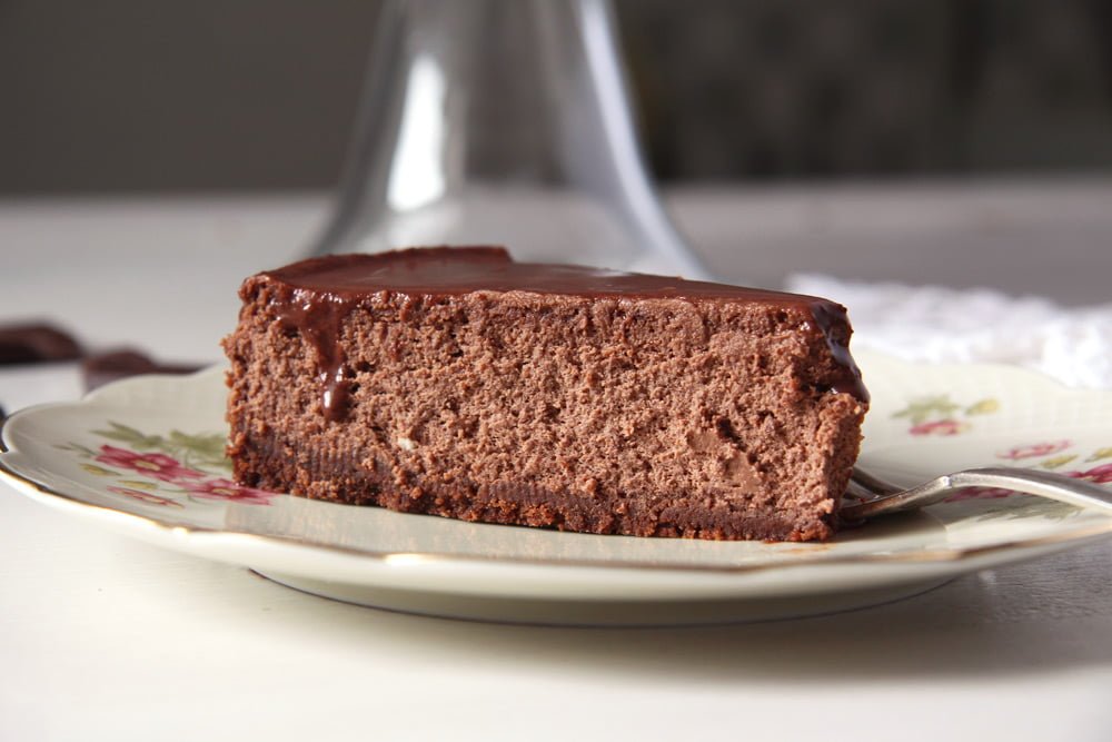 double chocolate cheesecake slice nigella