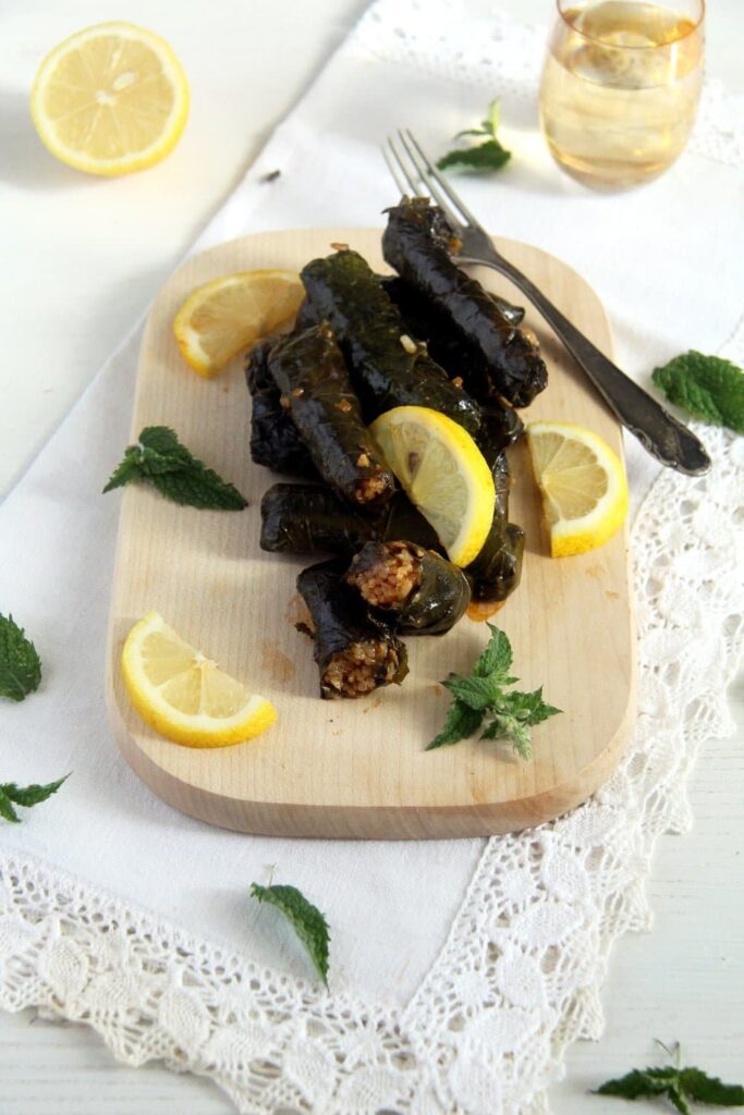 Syrian Stuffed Vine Leaves