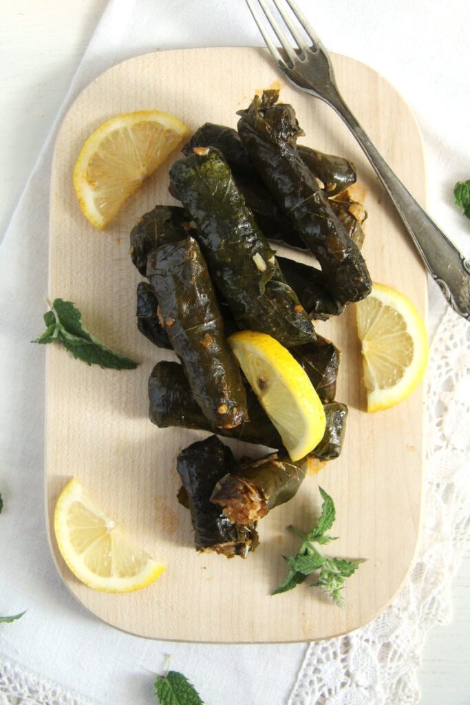 Syrian Stuffed Vine Leaves