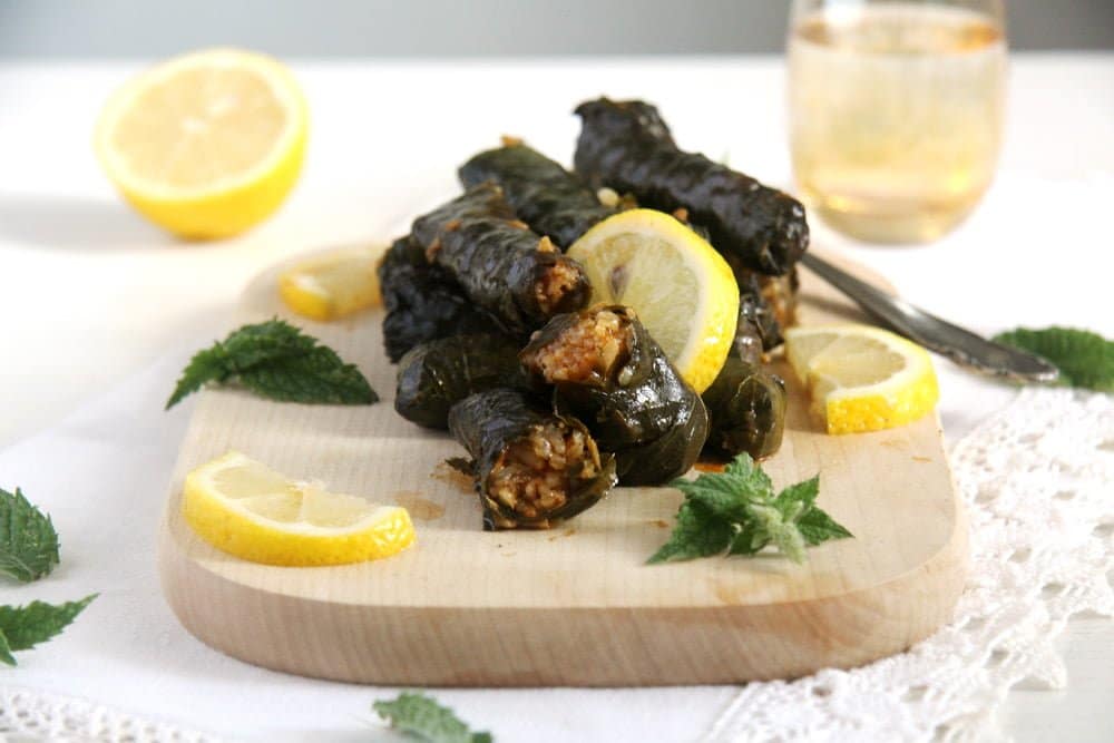 Syrian Stuffed Vine Leaves