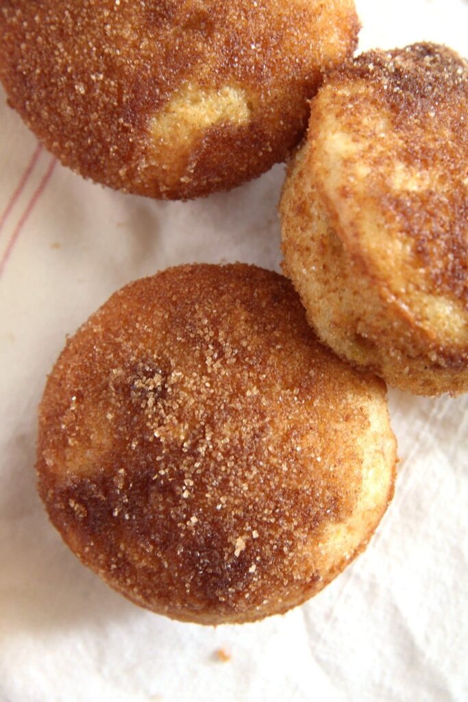 Apple Doughnut Muffins