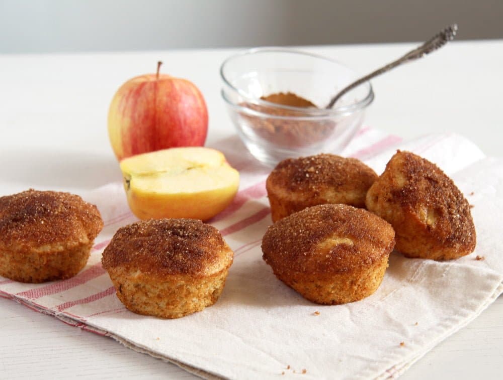 Apple Doughnut Muffins