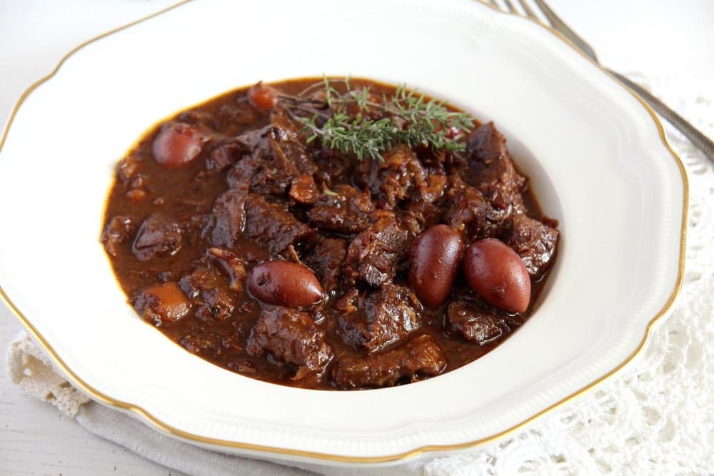 French Beef Stew with Olives