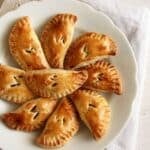 pin image with the title harry potter's pumpkin pasties.