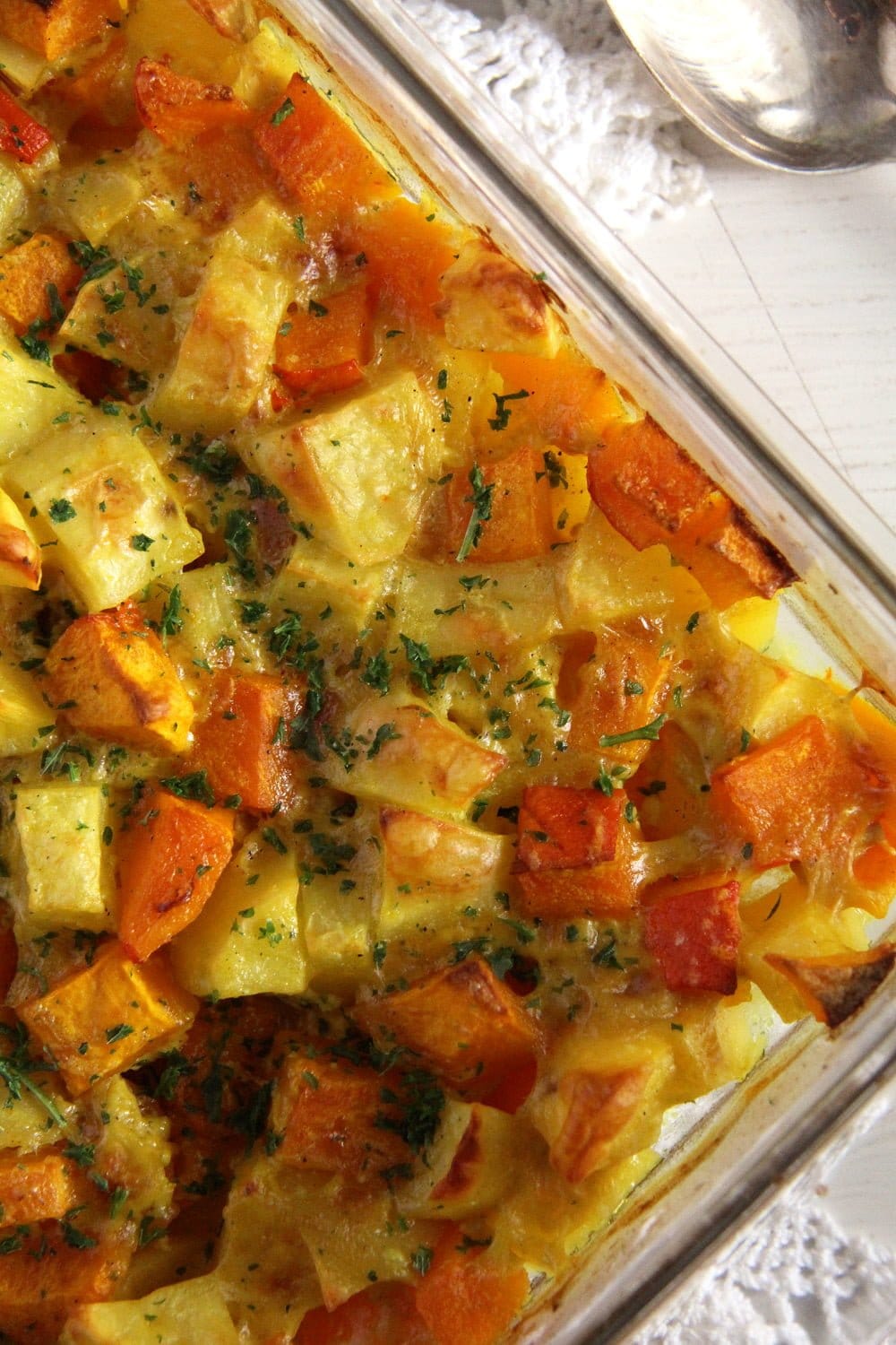 Pumpkin Potato Casserole