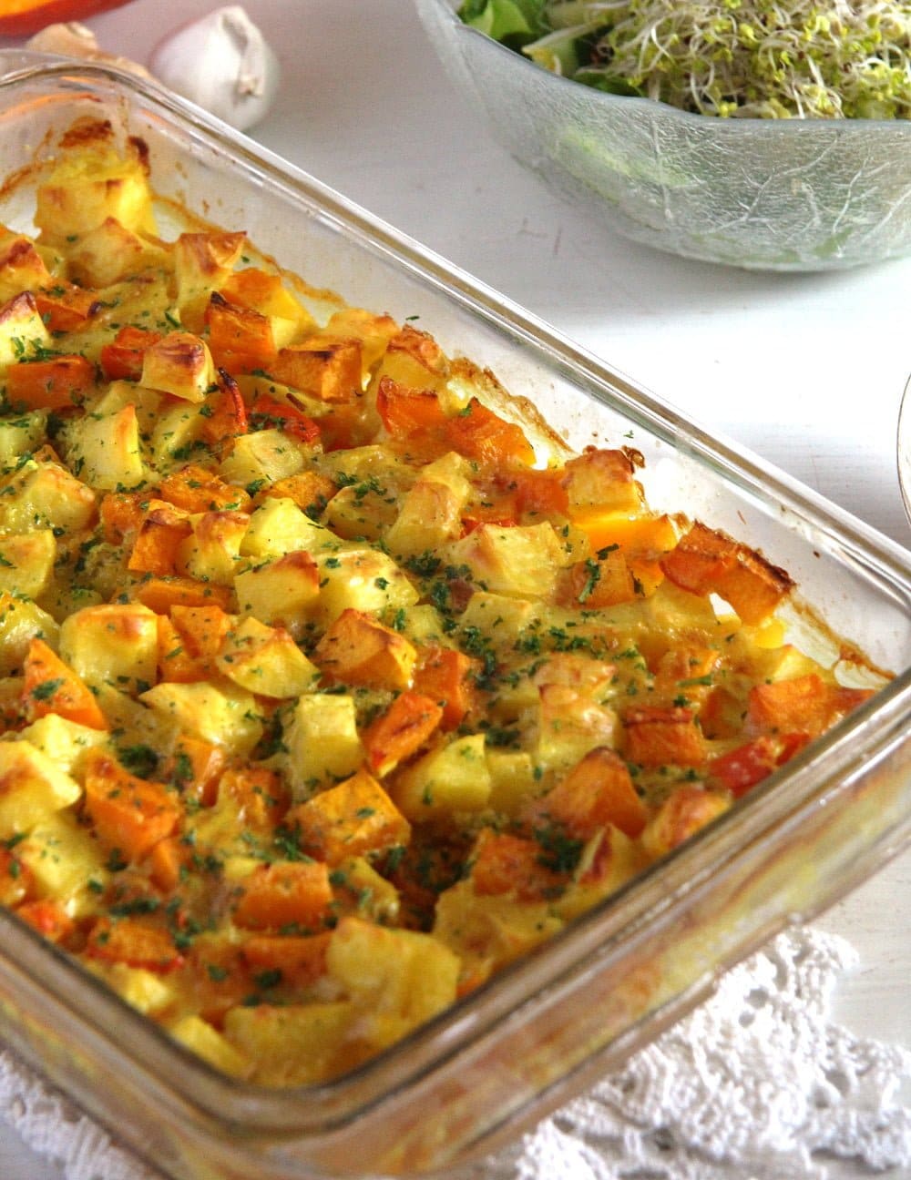 Pumpkin Potato Casserole