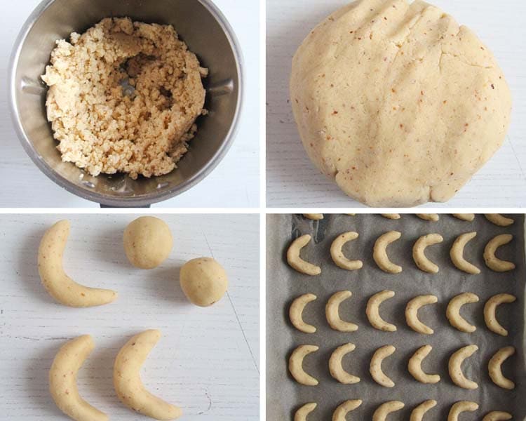 step by step vanillekipferl