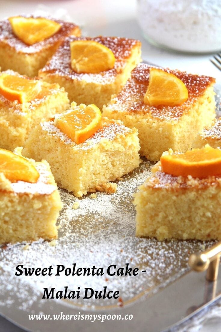 Sweet Polenta Cake (Romanian Malai Dulce Recipe)