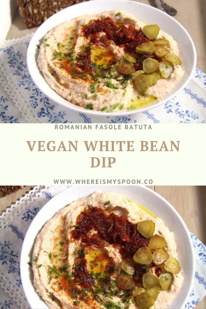 vegan white bean dip