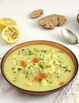 Cauliflower Chicken Soup - Where Is My Spoon