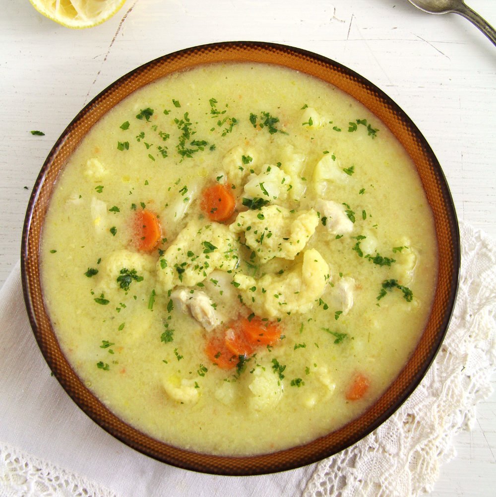 Chicken Cauliflower Soup
