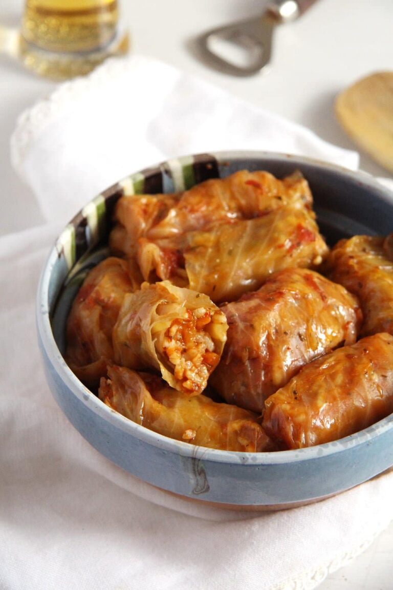 Vegan Cabbage Rolls with Sauerkraut It's all about home cooking