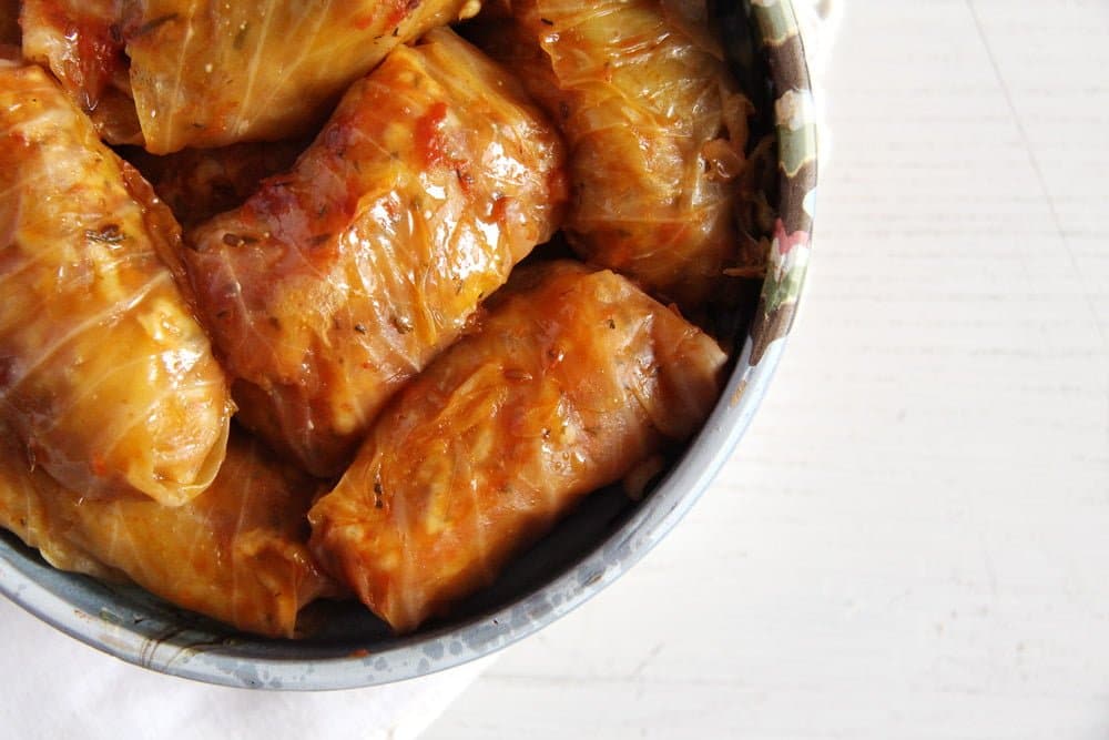 Vegan Rice Cabbage Rolls