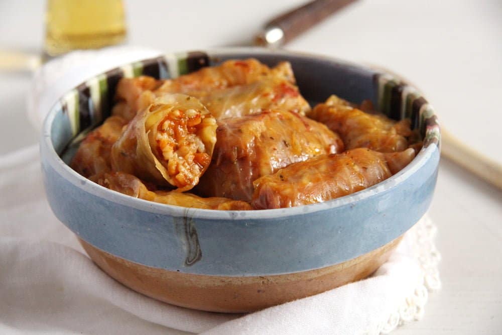 Vegan Rice Cabbage Rolls