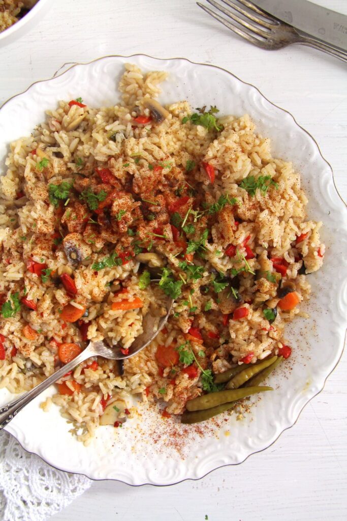 Romanian Vegetable Rice