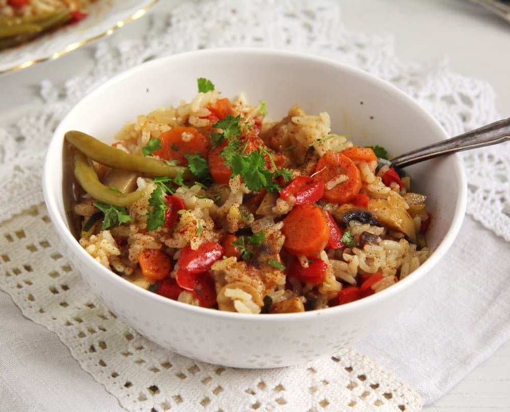 Romanian Vegetable Rice