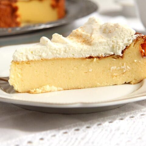 Crustless Cheesecake