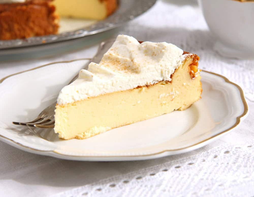 Crustless Cheesecake