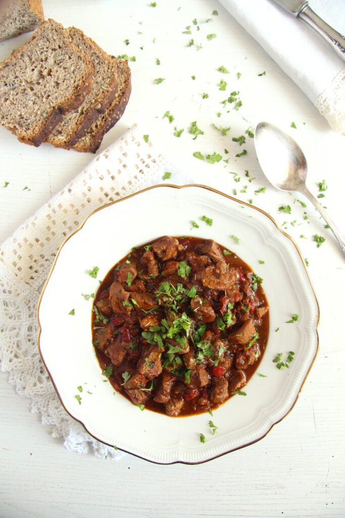 Romanian Lamb Stew