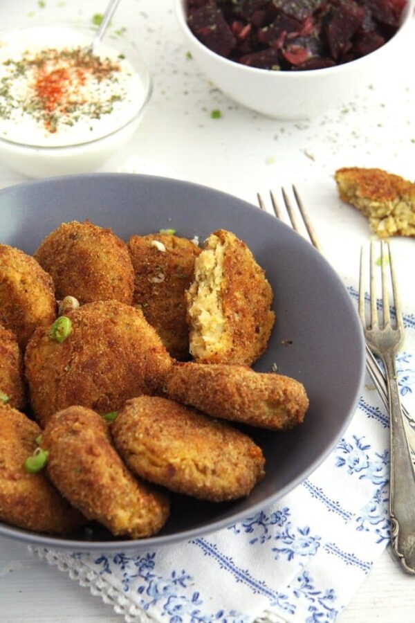 Baked Cauliflower Potato Patties Where Is My Spoon