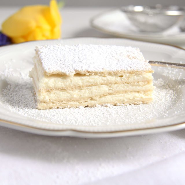 Layered Romanian Lemon Cake Recipe (Snow White)